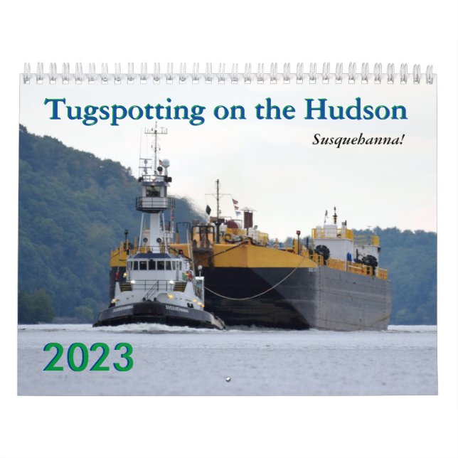 Calendário Tugspotting 2023 Susquehanna (Capa)