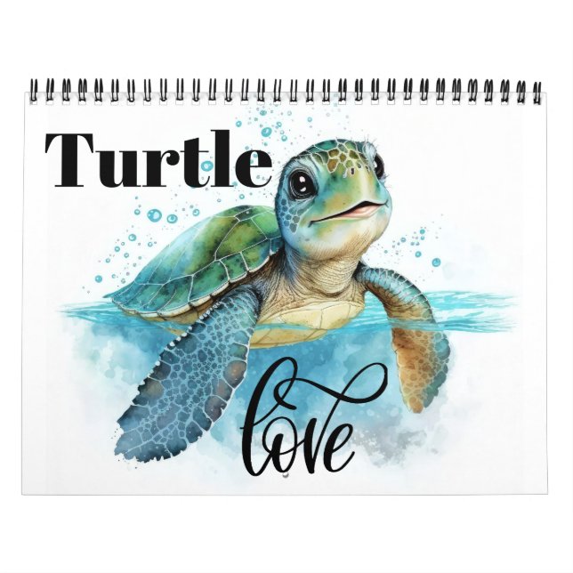 Calendário TURTLE Love (Capa)