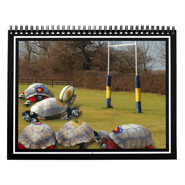 Calendário Turtle Rugby (Capa)