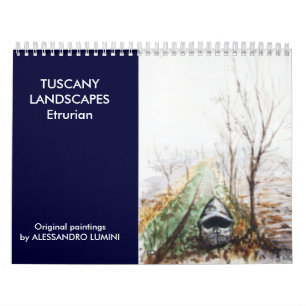 Calendário TUSCANY LANDSCAPES Etrurian 2016