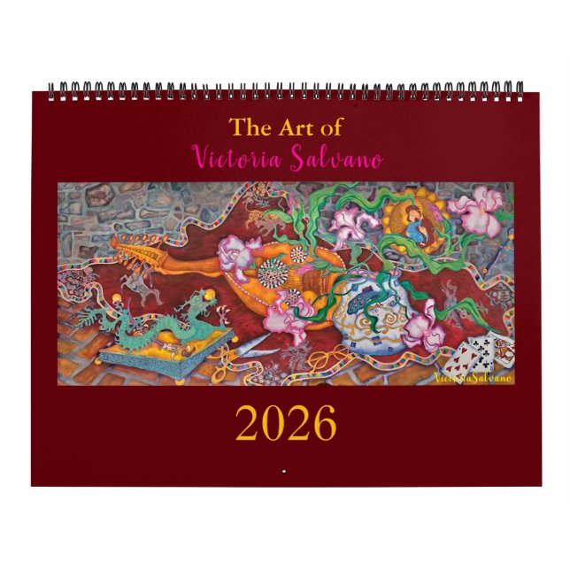 Calendário Two Page MediumCalendar, White Calendar (Capa)