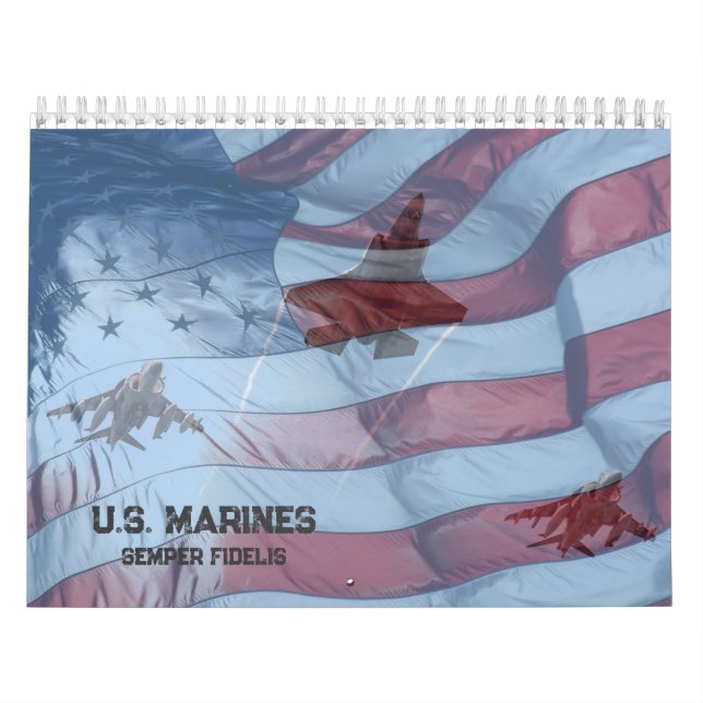 Calendário U.S. Marines Calendar (Capa)
