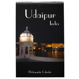 Calendário udaipur índia