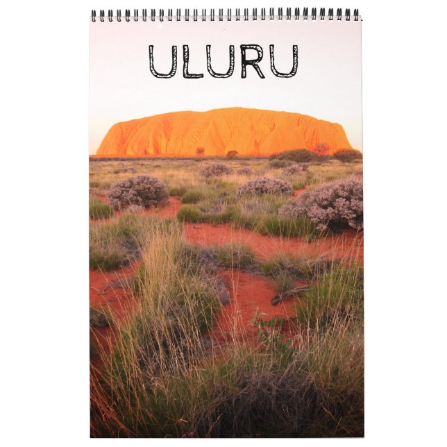 Calendário uluru austrália (Capa)