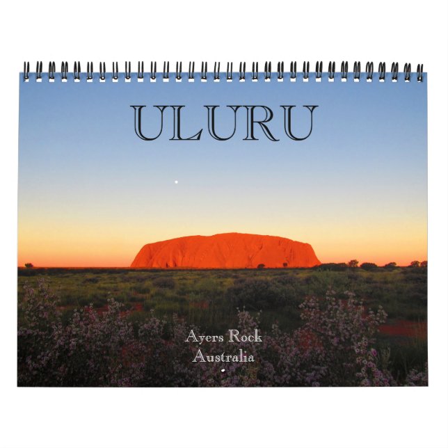 Calendário uluru austrália 2027 (Capa)