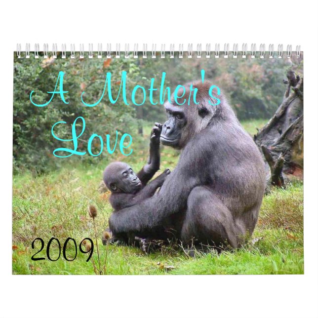 Calendário Um amor de mãe (Capa)