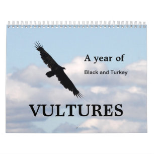 Calendário Um ano de abutres
