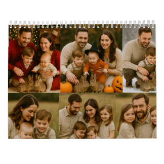 Calendário Um Ano de Alegria: Momentos em Família