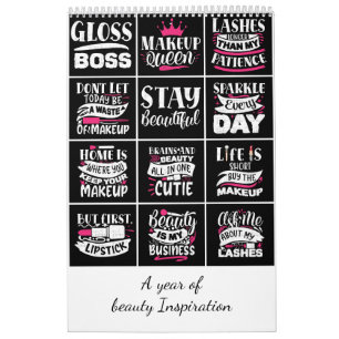 Calendário Um ano de beleza inspirada