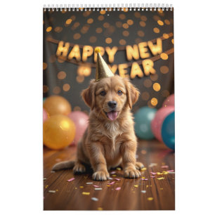 Calendário Um Ano de Cachorros Adoráveis