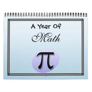Calendário Um ano de matemática