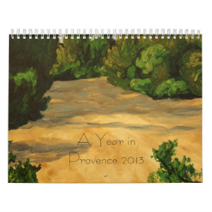 Calendário Um ano em Provence 2013