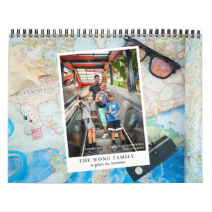 Calendário Um Ano em Revisão 82 Fotos de Viagem