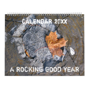 Calendário Um bom ano de balanço 20XX