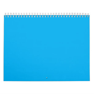 Calendário um céu azul com um avião