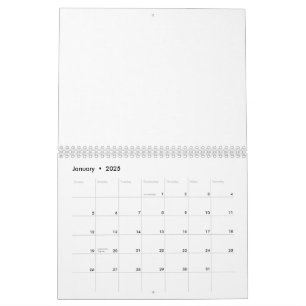 Calendário Um fecho de uma manga branca feita de uma manga li