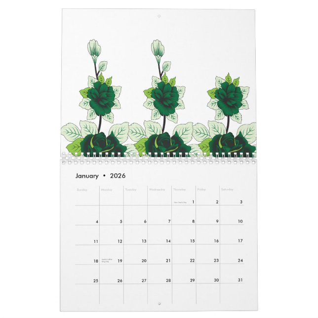 Calendário Um filhote de recuperação de ouros fica em um camp (Jan 2026)