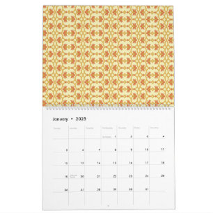 Calendário um fundo amarelo e branco com um traço