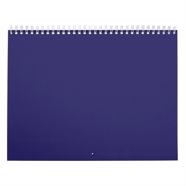 Calendário um fundo azul com um relógio (Capa)