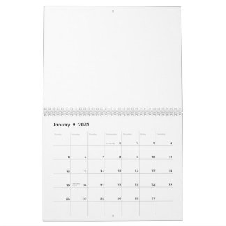 Calendário Um Gato de Cartoon com Olhos Verdes Brilhantes