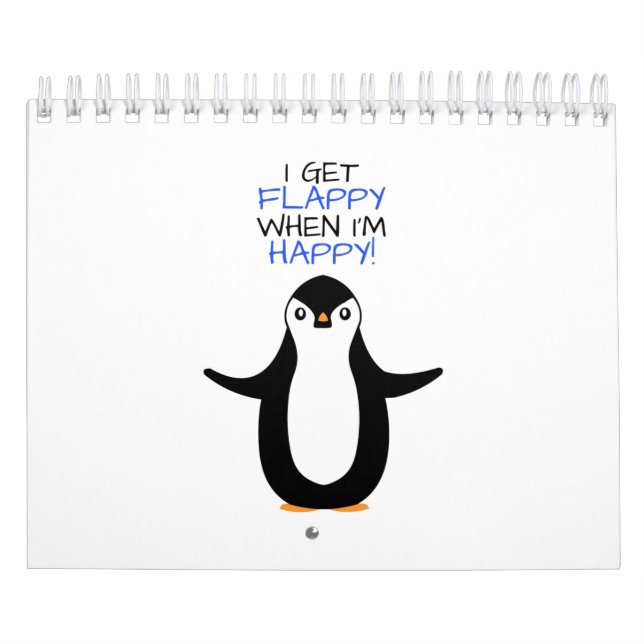 Calendário Um pinguim feliz (Capa)