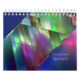 Calendário Um sortimento da arte Abstrato digital