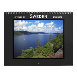 Calendário Um toque de Suecia: Estocolmo, Gotemburgo, Bohuslä