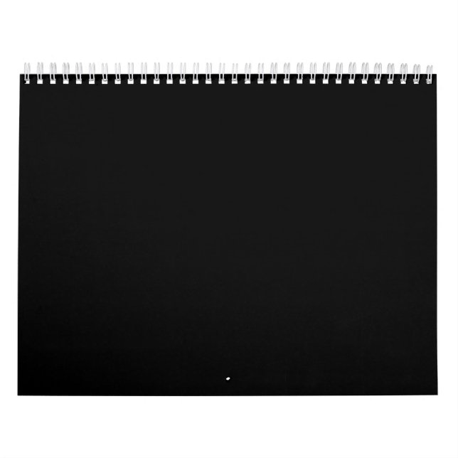 Calendário uma foto em preto e branco (Capa)