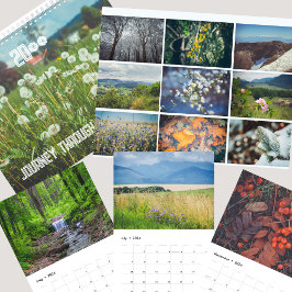Calendário Uma jornada de um ano pela beleza da natureza