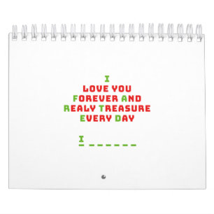 Calendário Uma mensagem oculta engraçada