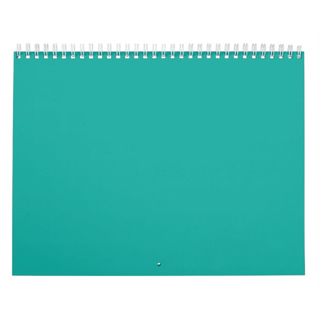 Calendário Uma rica área verde-lacrimogênea destacada por um  (Capa)