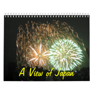 Calendário Uma vista de Japão