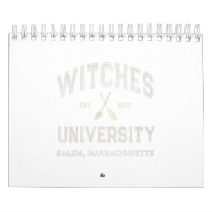 Calendário Universidade das Bruxas Salem Massachusetts Wicca