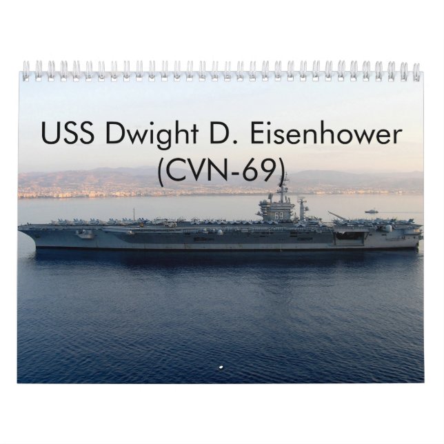 Calendário USS Dwight Eisenhower (Capa)