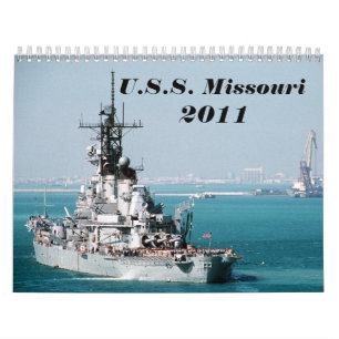 Calendário USS Missouri