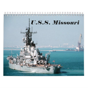 Calendário USS Missouri