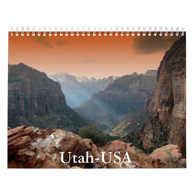 Calendário Utah-EUA (Capa)