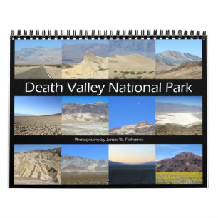 Calendário Vale da Morte N. P. Wall Calendar de J. Pai.