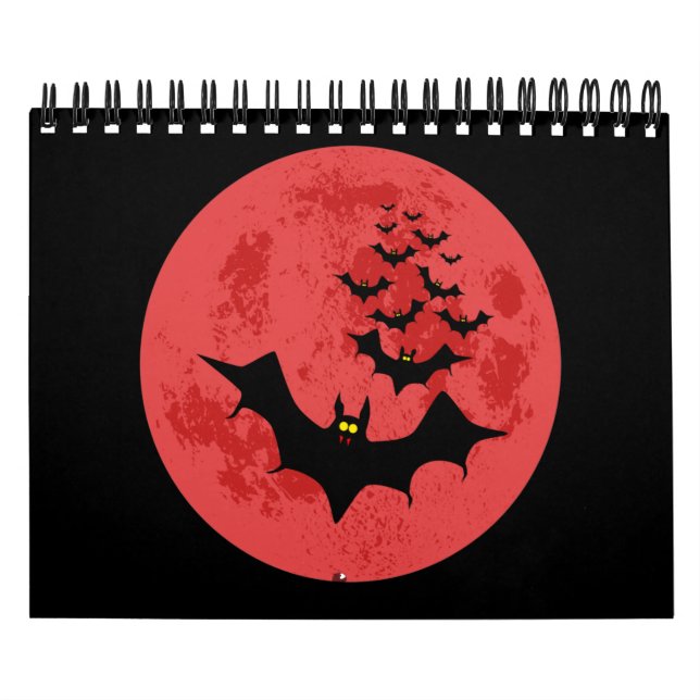 Calendário Vampiros Contra A Lua Vermelha (Capa)