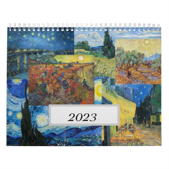 Calendário Van Gogh - 12 Meses, 12 Pinturas (Capa)