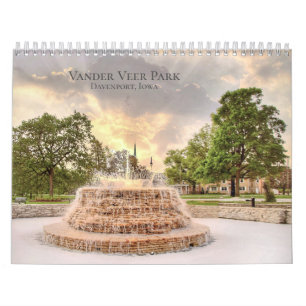 Calendário Vander Veer Park Davenport Calendar