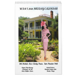 Calendário Veda's 2026 MatisseFashion Holiday Calendar