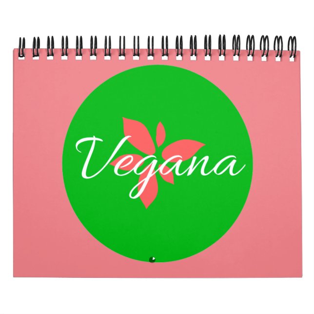 Calendário Vegana| Vegan (Capa)