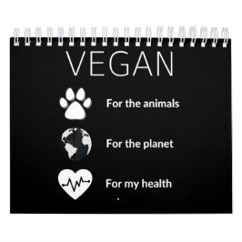 Calendário Vegano por los animales| Vegan para animais