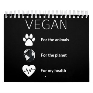 Calendário Vegano por los animales  Vegan para animais