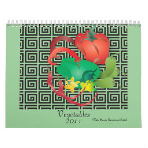 Calendário Vegetais nutritivos 2011