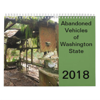Calendário Veículos abandonados do estado de Washington