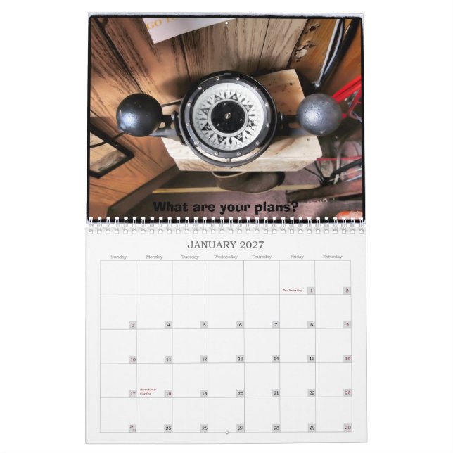 Calendário Vêm aqui 2013! (Jan 2027)