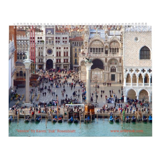 Calendário Venice 2026 Calendar (Capa)