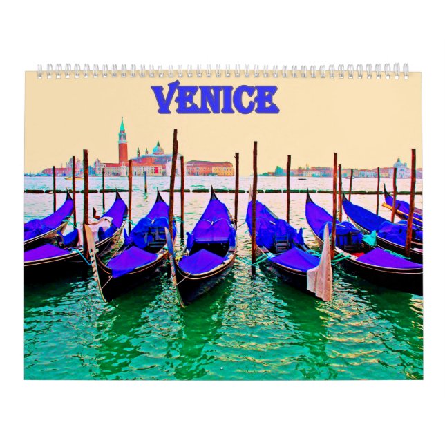 Calendário VENICE Calendar (Capa)